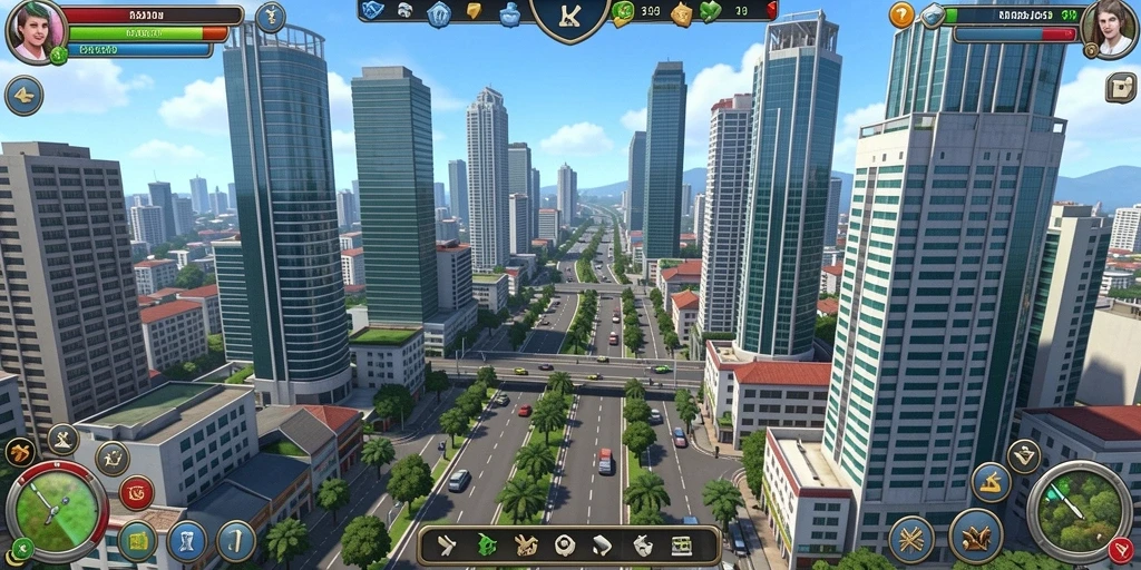 Screenshot menampilkan tantangan menarik di salah satu level permainan.