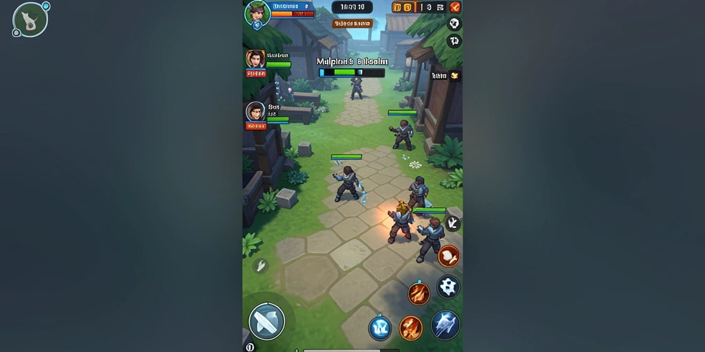 Tangkapan layar memperlihatkan mode bermain tim yang menarik.