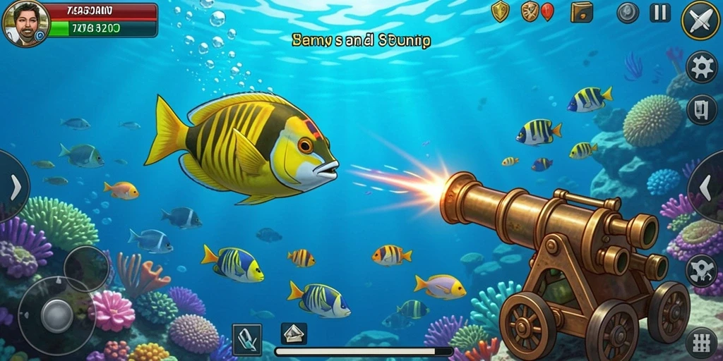 Dunia game yang luas dan penuh dengan petualangan menunggu untuk dijelajahi.